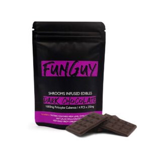 FunGuy Magic Mushrooms Dark Chocolate Bar | Buy Mushroom Chocolate Bar UK | Mushroom Chocolate Bar For Sale In The UK