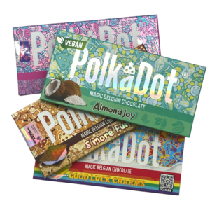 PolkaDot Chocolate Bars For Sale UK | Mushroom Chocolate Bars For Sale UK | Buy Mushroom Chocolate Bars Over £250 Delivery Free