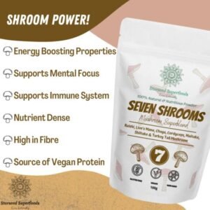 Seven Shrooms Medicinal Mushroom Blend 100g