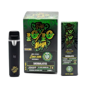 X1 New 2ML 10/10 Boys THCP Pods UK Compliant