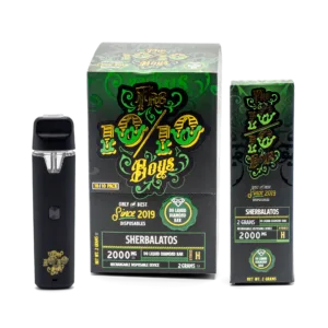 X1 New 2ML 10/10 Boys THCP Pods UK Compliant